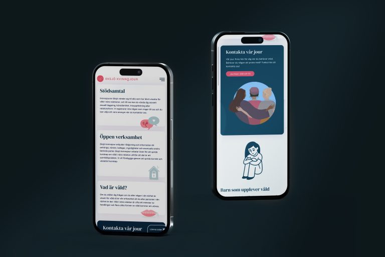 Eksjö kvinnojour - Webbdesign & Logotyp